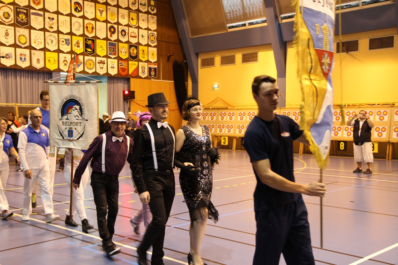 Les archers de la savoureuse au 24H internationales de Belfort 2017.
